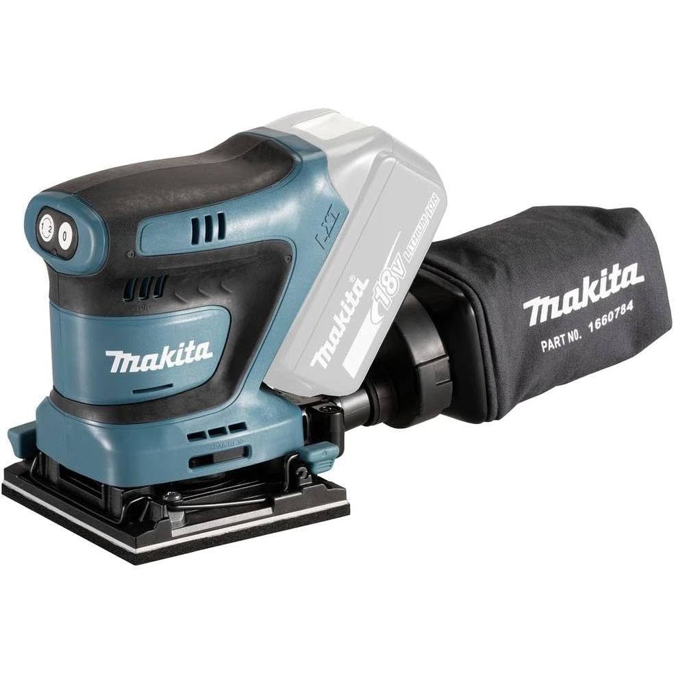 Buy Makita,Makita DBO480Z 18V LXT Finishing Sander Cordless Body Only - Gadcet UK | UK | London | Scotland | Wales| Near Me | Cheap | Pay In 3 | Orbital Sanders